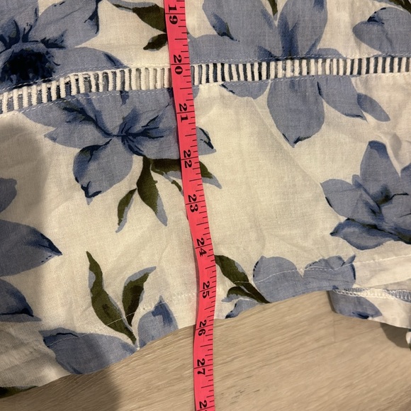 Lulus NWOT Floral Halter lined with Asymmetrical bottom Dress. 100% Cotton. - Picture 10 of 10